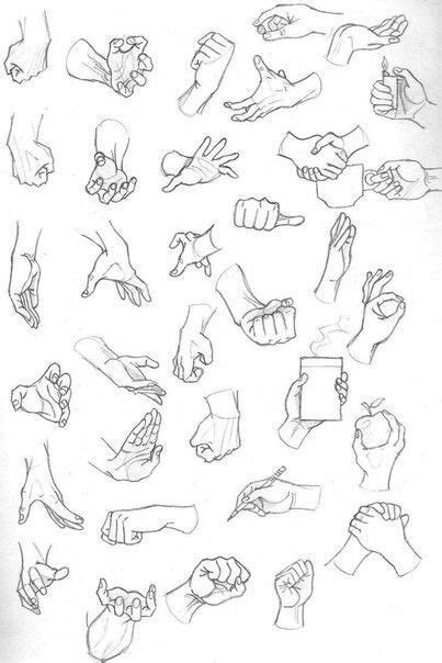 Referencias Manos Hand Drawing Reference Art Reference Drawings