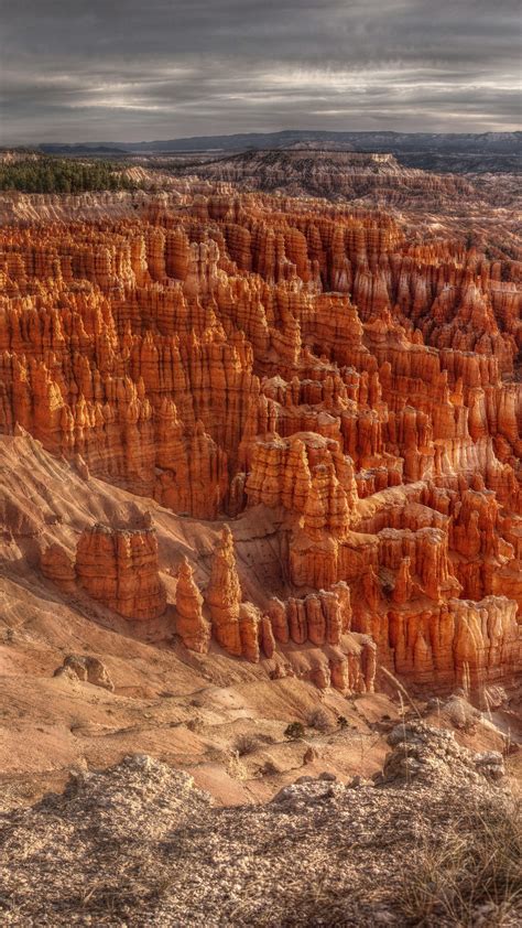 Bryce Canyon Inspiration Point Wallpaper Backiee