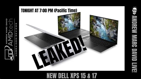 Dell Xps 15 And17 Leaked Youtube