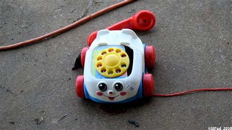 Fisher Price Chatter Telephone Toy Destruction Youtube