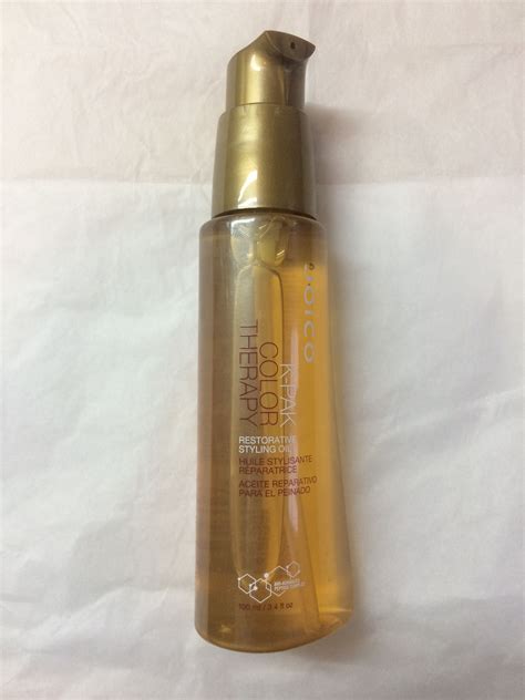 Joico k-pak color therapy restorative styling oil 17€/100ml