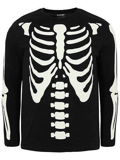 There are multiple ways you can make a flower glow using common everyday materials. Halloween Glow in the Dark Skeleton Top | Men | George in ...