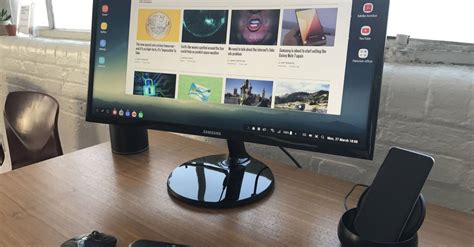 Hands On Review Samsungs S8 Dex Dock Turns Your Mobile Into A Desktop