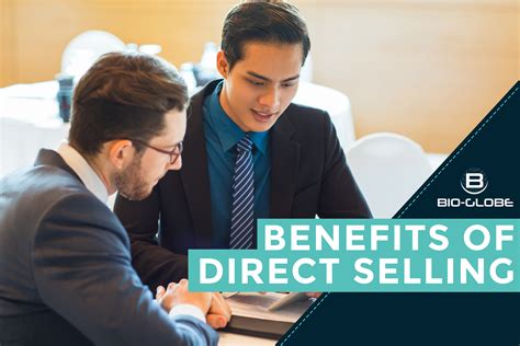 Benefits of Direct Selling - Bio-Globe Singapore