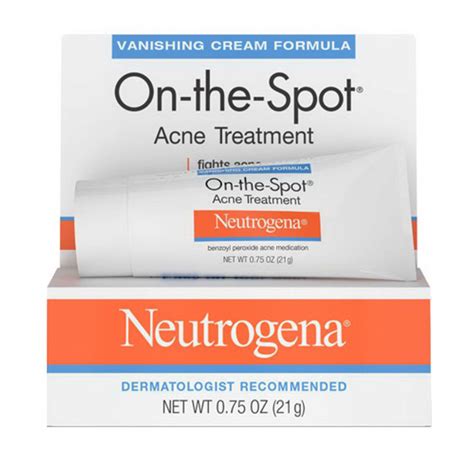 Neutrogena On The Spot Acne Treatment Vanishing Formula 075 Oz