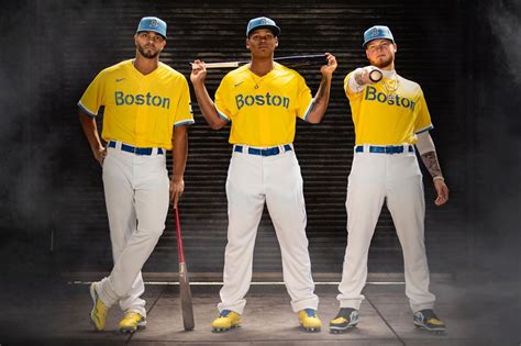 Boston Red Sox Unveil New Uniforms For Patriots Day Weekend Marathon Inspired ‘nike City