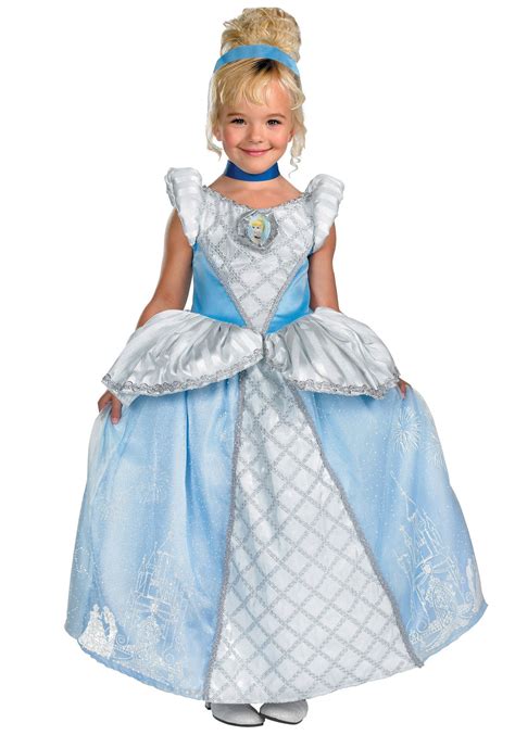 Prestige Girls Cinderella Costume Kids Disney Princess Costumes