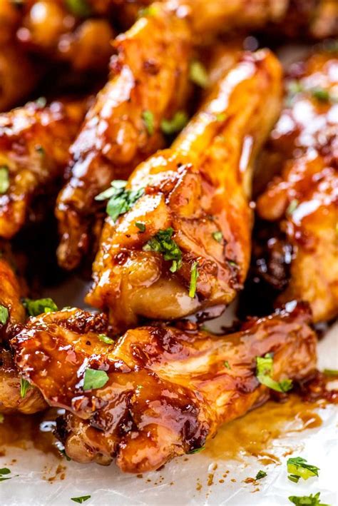 Preheat the oven to 375 degrees f (190 degrees c). Honey Garlic Chicken Wings - Homemade Hooplah