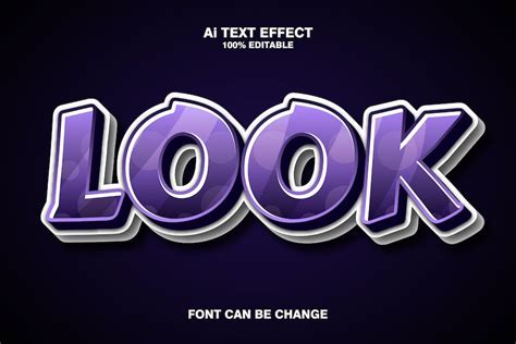 Look 3d Text Effect Add Ons Envato Elements