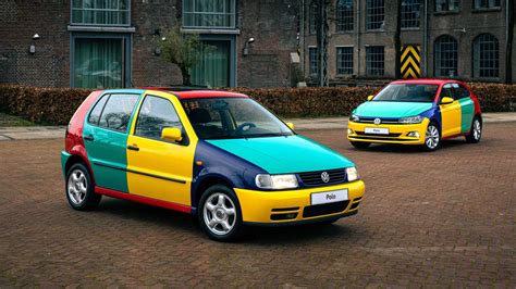Volkswagen Polo Harlekin Série Especial Colorida é Recriada 26 Anos Depois