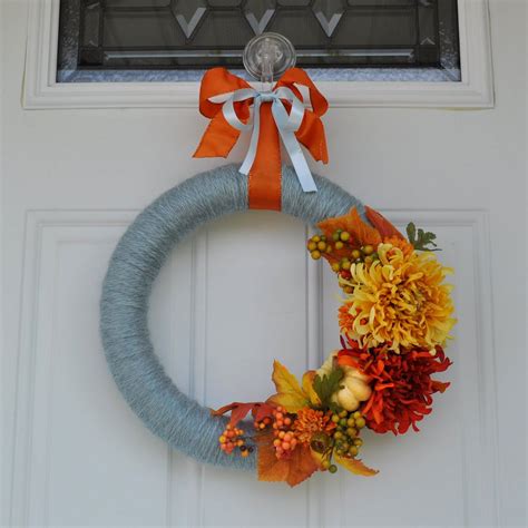 Dsc0087 1598×1600 Pixels Yarn Wreath Fall Yarn Wreaths Wreaths