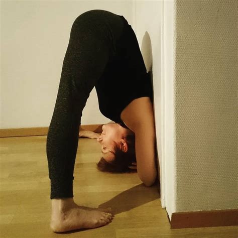 Forget The Mat Try These 25 Wall Yoga Poses Wall Yoga