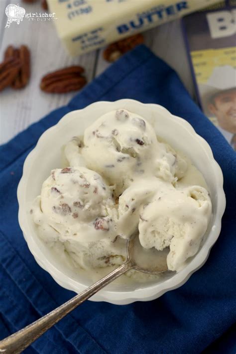 No Churn Butter Pecan Ice Cream Inspired By Butter Foodnflix