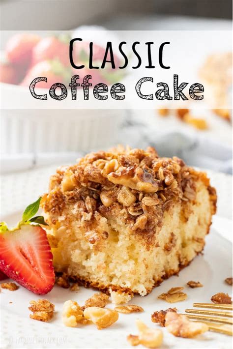 Classic Coffee Cake Recipe Eat Dessert Snack