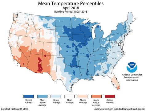Assessing The Us Climate In April 2018 News National Centers For