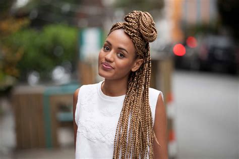 Styles with box braids update your regular buns while protecting your real hair too. 10 Super-Cute Styles with Box Braids to Wear Now