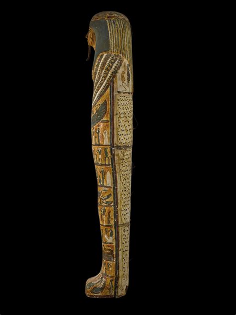 An Egyptian Polychrome Cartonnage Mummy Case 3rd Intermediate Period 22nd 24th Dynasty 944