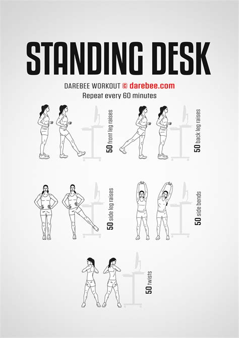 Standing Desk Workout