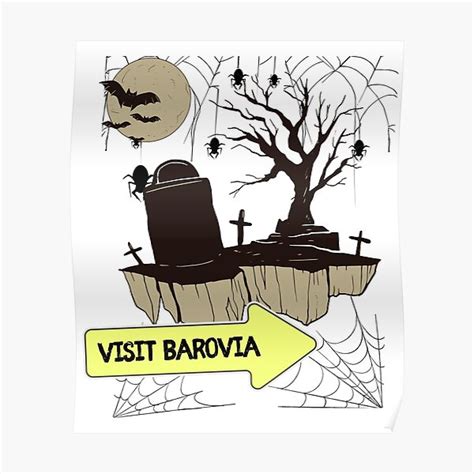 Visit Barovia Poster For Sale By Mageartae Redbubble