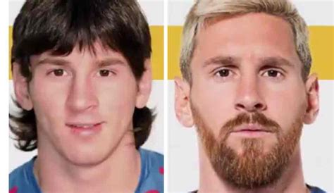 La Increíble Transformación De Messi En 30 Años Video