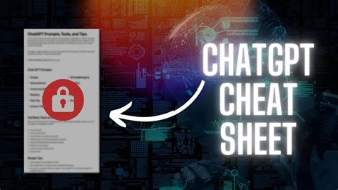 ChatGPT Cheat Sheet For Entrepreneurs