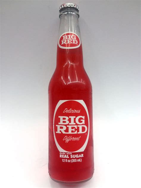 Big Red Deliciously Different Texas Cream Soda Soda Pop Shop