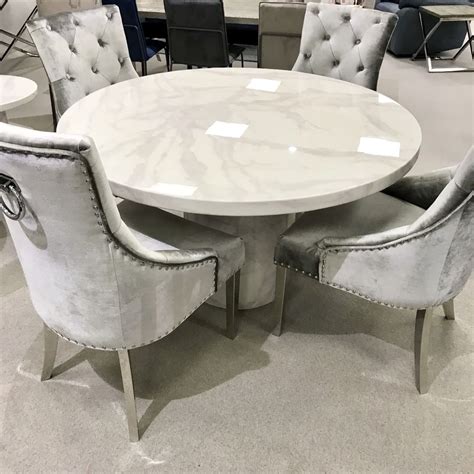 We Love This New Marble Round Dining Table Due In Any Day Now It