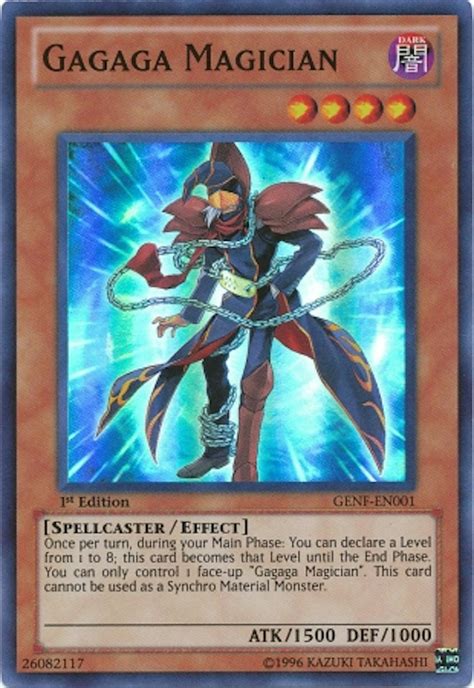 Yu Gi Oh Generation Force Single Gagaga Magician Super Rare Da Card World