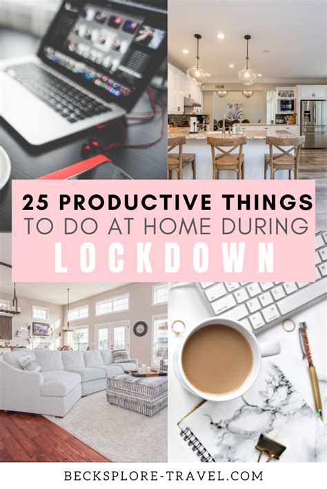 25 Productive Things To Do At Home Lifestyle Tips Things To Do At