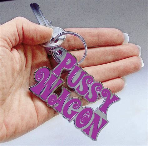 Close Up Kill Bill Pussy Wagon Metal Keyring Pwkc Bigamart