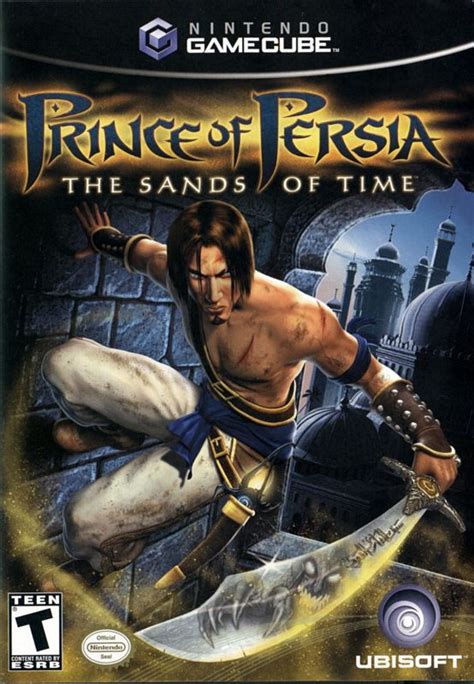Prince Of Persia The Sands Of Time 2003 Gamecube Box Cover Art