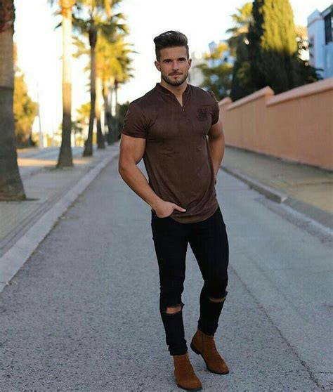 Mens clothing styles men suits blue urban fashion autumn fashion urban wear mens fashion summer streetwear outfit chelsea boots outfit mens casual outfits. Pin by Andrew Wegner on Hairstyles | Polo shirt outfit men