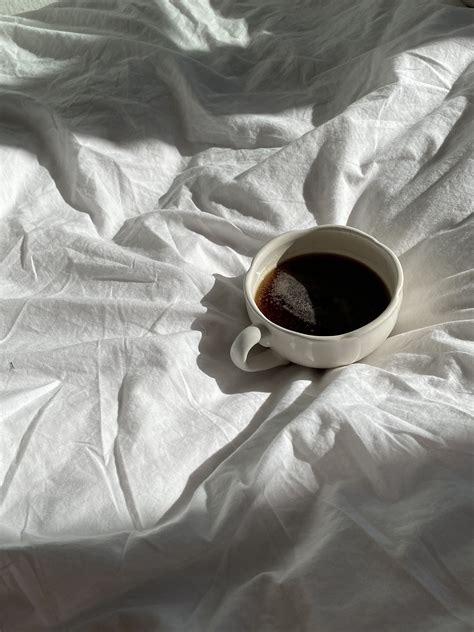 Coffee In Bed Café Fotografia Criativa Fotografia