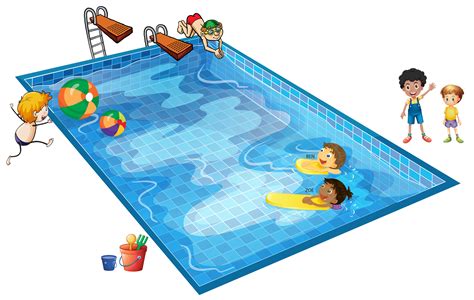Kids Swimming Pool Clipart Free Clipart Images 7 Clipartix