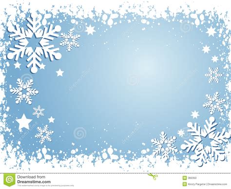 Snowflake Background Stock Vector Illustration Of Vector