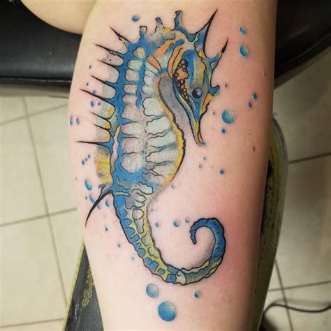 90 Cuddly Seahorse Tattoo Designs Tiny Creature With Deep Symbolism