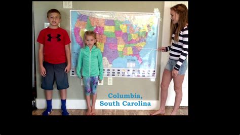 Southern United States And Capitals Youtube