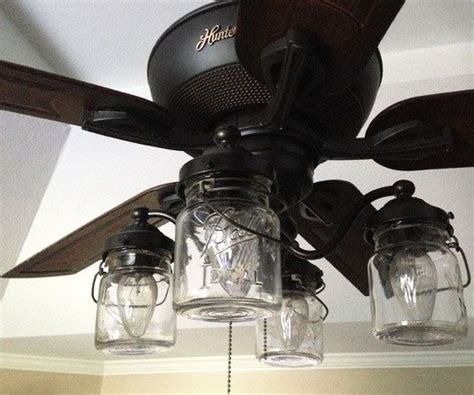 Mason Jar Ceiling Fan Light Ceiling Fan Light Kit Ceiling Fan With