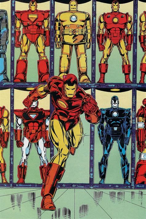 80s Iron Man By Bob Layton Iron Man Comic Marvel Comic Book Artwork