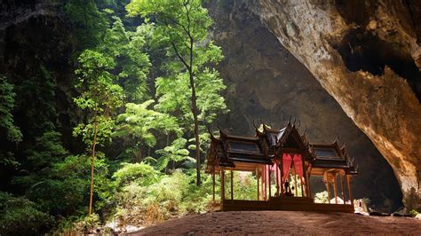 Beautiful Temple Inside A Cave Phraya Nakhon Cave Hua Hin Thailand
