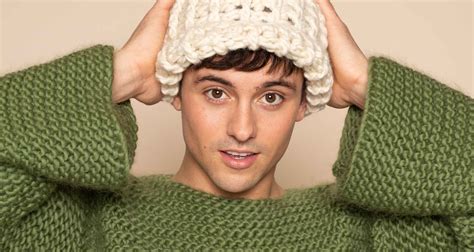tom daley shows off new pieces from first knitwear and crochet collection attitude