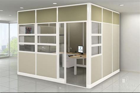 Friant System 2 High Ceiling Office Design Modular Walls Office Cubicle