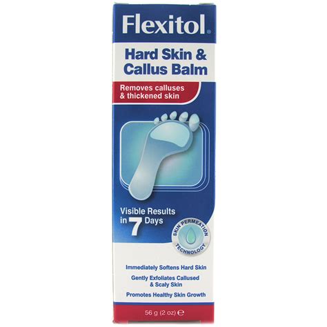 Layer the soothing formula on your feet before bedtime, throw on some socks for good measure, and you'll wake up to significantly softer. Flexitol Callus Remover Cream 56g