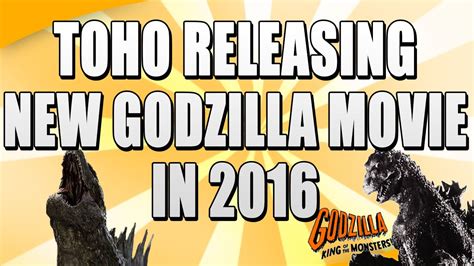 Every godzilla movie (in order). Godzilla - Toho Releasing new Film in 2016 - YouTube