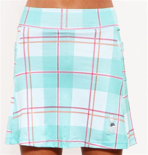 Caribbean Plaid Golf Skirt Runningskirts