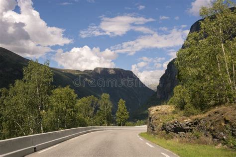 Bjorgavegen Route In Norway Stock Photo Image Of Panorama