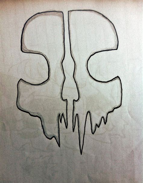 Call Of Duty Ghost Drawing At Getdrawings Free Download