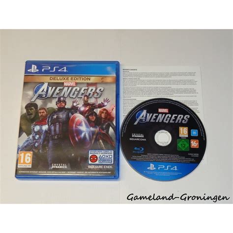 Marvel Avengers Deluxe Edition Playstation 4 Ps4 Purchase