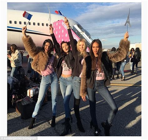 Bella Hadid And Kendall Jenner Fly The Flag For Victorias Secret As
