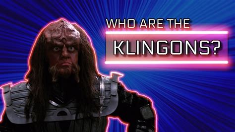 Who Are The Klingons In Star Trek The Next Generation Youtube